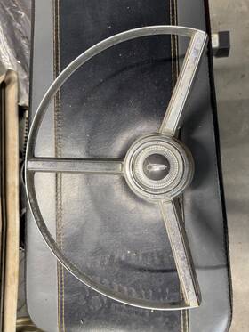 2852092 Plymouth 1967 Satellite Belvedere Gtx Steering Wheel Horn Ring