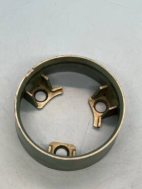 2266220 Plymouth Dodge Mopar 1962-64 Valiant Dart Plastic Horn Button Ornament Base Green