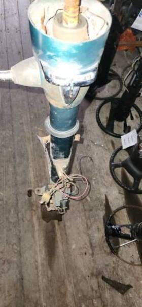 238.gm2s56 Pontiac Steering Column With Gear Fits 1956 973719