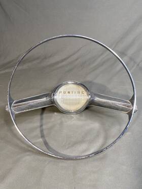 69028-1 Pontiac Gm 1959 Rat Rod Hot 532305 69034 Steering Wheel Horn Ring And Button Oem #532305
