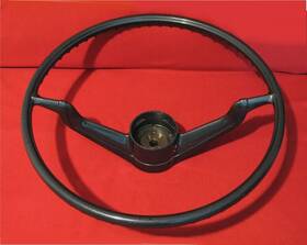 2-w-6762-at Pontiac / Gm 1959 Catalina Steering Wheel Hard To Find Original