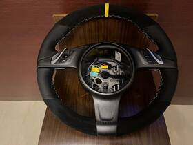 235-994320 Porsche 2012-2016 911 991 Boxster Cayman 981 Pdk Steering Wheel Alalcantara