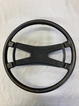 914.347.806.10 Porsche Rare Original 1970 914/6 Vdm 380mm Leather Steering Wheel