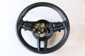 992419091ba Porsche 992 Carrera 911 Round Steering Wheel Pdk Transmission Control Black Oem