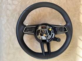 992419798b Porsche 992 911 Carrera Pdk Leather Steering Wheel 2020 - 2024 Oem Macan