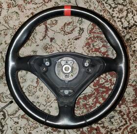 996.347.804.53.8yr Porsche 2000 911 996 Carrera Steering Wheel Black Leather