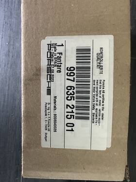 997-635-215-01 Porsche 997 987 Boxster Cayman Low Tone Horn 420hz Genuine 99763521501