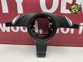 997-613-461-03-5q0 Porsche 99734780359t24 2009-2012 Cayman 911 Boxster Steering Wheel Cover Trim Black Oem
