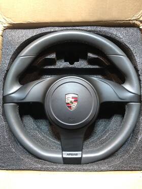 99780308911 Porsche Rare 911 Boxster Cayman Steering Wheel Complete Set Oem Manual