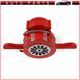 St16730aoo Portable Handheld Hand Crank Manual Operated Air Raid Alarm Siren Metal Loud