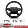 Pt11600308b Partube New Universal Durable Black Pvc Leather Auto Car Steering