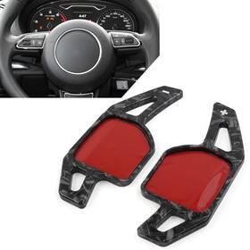 Purple 550745995128 Steering Wheel Paddle Shifter Extension For Audi A3 A4 A5 A6 A7 A8 Q3 Q5 Q7 Tt