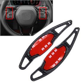 Purple 550751897034 Pair Black Steering Wheel Paddle Shifter Extension For Honda Civic 11th 2022