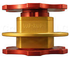 Qr6momo Quick Steering Momo Release Gold Wheel Part Red -