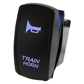 Race Sport Rsthrsb Blue Rocker Led Switch For Train Horn
