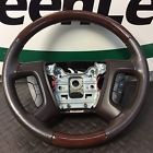 22833222 Radio 2013 Enclave Cruise Wheel Buick Voice Prices Steering Volume Wood Brown Leather