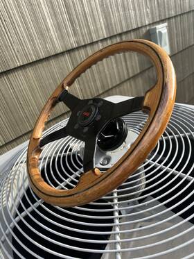 Kba70075 Raid Wooden Steering Wheel - Bmw E21