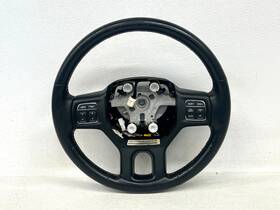 0111dqb9ga1930c Ram 2017-2018 1500 Rebel Front Steering Interior Wheel Black Oem Lot2584