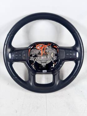 643216300f Ram 1500 Limited Steering Wheel Wood / Black Leather Heated 2023-2024 Oem
