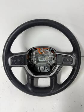 B62x7ac Ram 2019-2024 2500 / 3500 Steering Wheel Black Eom