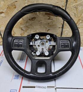 P1tj441dvad Ram Rough Oem 2012 Dodge 1500 Steering Wheel With Cruise Audio Voice