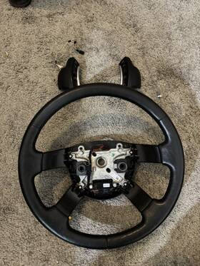 Qtb501740pva Range Rover 2008 Vogue L322 Leather Multifunctional Steering Wheel
