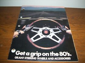 Rg-381 Rare Vintage Original 1981 Grant Custom Steering Wheels Catalog And 2 Price Lists