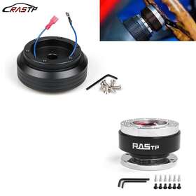 Qr030-bk Rastp Qr010-ek Steering Wheel Short Hub Adapter Boss Kit Quick Release For Honda Civic Ek
