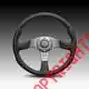 Rce35bk1b Momo Racing Race 350mm Steering Wheel Black Leather