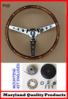 Real 13 Grant 65-1969 5 Walnut - Wood Mustang Ford Wheel Steering