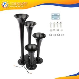 Re108090f01 Refast-autoparts 4 Trumpet Loud For Truck Pickup Ford Chevy Ram Toyota Train Air Horn