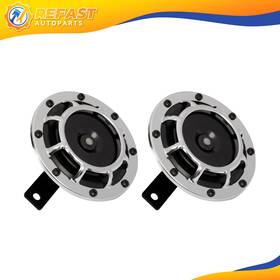Re162069f01 Refast-autoparts 12v 115db 125 Mm For Car Suv Truck Yacht White Grill-mount Horns Universal