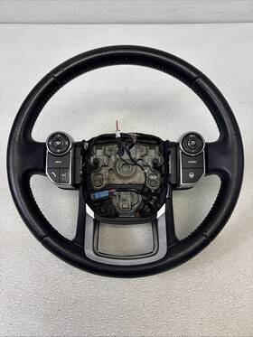 Dpla-3f563-cd Rover 14-20 Range Sport L494 Steering Wheel Black Leather Heated