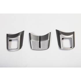 11157.12 Rugged Ridge Steering Wheel Trim Charcoal For 11-16 Jeep Wrangler Jk Injection