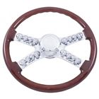 S-88128 United Pacific Freightliner July Semi Truck Chrome Skull 710270881284