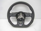 S5 199052647lkq Audi Line Black Leather Steering Wheel Oem