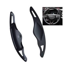 Sanrily 331361181147 Sport Metal Cnc Billet Aluminum Steering Wheel Larger Paddle Shifter
