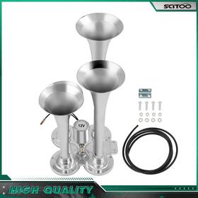 Sci16729601too Scitoo 4 Trumpet Train Horn Kit For Truck Van Car Boat Electric Air 150db