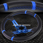Sdd-swztl9043blbl Speed Daddy Deep Dish Blue Lightweight Racing Steering Wheel