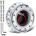 Dpt-j2qrztl9070sl Silver Steering Wheel Twist Lock Quick Release Hub Adapter Kits-j2 Engineering