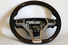 A2314602203 Sl550 - Wood 2013 Up Leather Wheel Mercedes Combination Steering