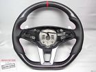 Sls63 Red Thicker Wheel Napa Ring Coupe Steering Stitch Carbon Blk Mercedes Amg