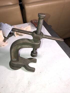 Cg-60 Snap On Tools Vintage Universal Steering Wheel Puller With Two Forks