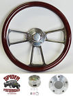 Sp1098wa Fs 1976-1995 Cherokee Wagoneer Steering Wheel 13 3 4 Mahogany Wood