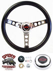 Sp838a Grant Chevy Pickup Blazer Steering Wheel Red Bowtie Classic Chrome