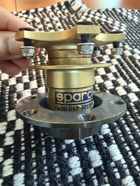 4211911 Sparco Steering Wheel Disconnect Used