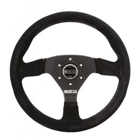 Tlx-spa015r383psn-cl360a70 Sparco Steering Wheel 383 Suede Black