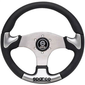 Tlx-spa015thpugr345-cl360a70 Sparco Steering Wheel P 222 Silver