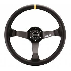 Tlx-spa015r345msn-cl360a70 Sparco Steering Wheel 345 Suede Black