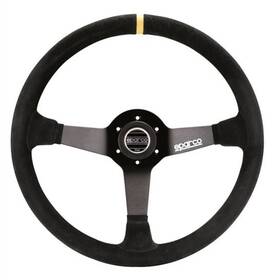 Tlx-spa015r368msn-cl360a70 Sparco Steering Wheel 368 Suede Black